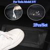 2Pcs/Set for Tesla Model 3/Y Backseat Air Vent Cover Accessories,Rear Under Seat Air Grille Condition Outlet Protector