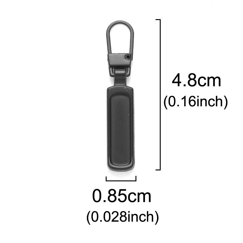 

Detachable Zipper pulls Replacement Zipper Puller Tabs Metal Head Zip Sliders for Luggage Purse Backpack Handbag Clothes Zippers 1PC