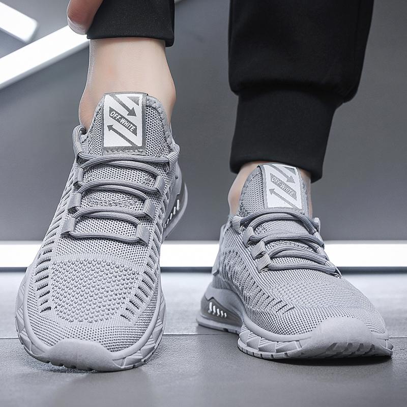 Fashion SYTK New Men's Running Shoes Fresh Breathable Outdoor Sports Shoes Large Mesh Running Shoes Sneakers Running Shoes MEN