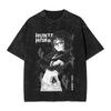Th Spider Shizu Phantom Troupe Hunter X Hunter Washed T Shirts Streetwear Hip Hop TShirts Tees Unisex Women Harajuku Printed