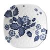 Imported Wedgwood Strawberry Bloom Indigo Soy Dish Set of 5 40000812 [Authentic Product]