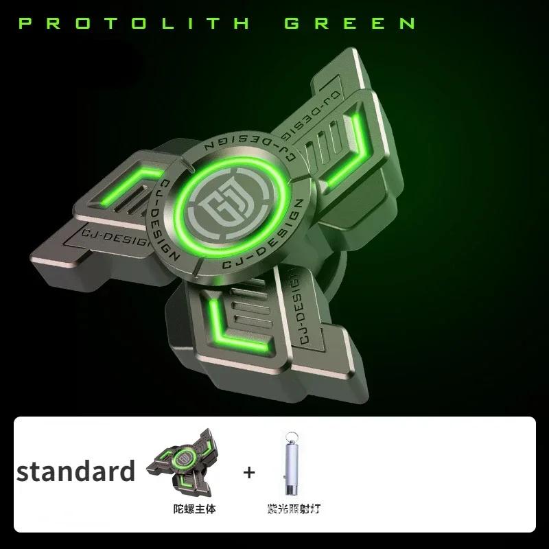 

Metal Luminous Fidget Spinner Relieve Stress Relief Toy Antistresse Decompression Spinning Top Tip Glowing Gyro Adhd Kids Gift