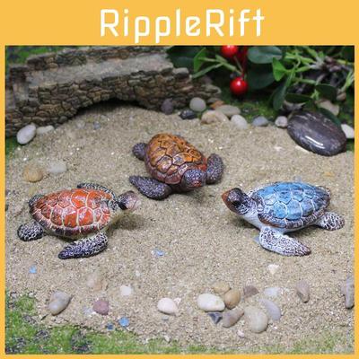 Resin Sea Creature Turtle Water Aquarium Decor For Gift Giving