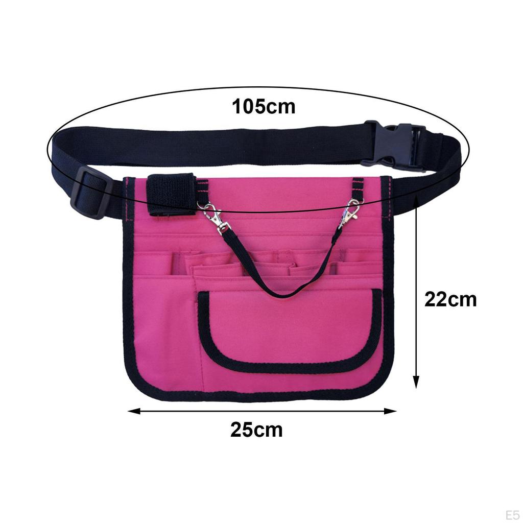 Nurse Bag, Waist Tool Case, Adjustable Work Multi-function Bag with Tape Holder,