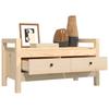 Hallway Bench 80x40x43 cm Solid Wood Pine