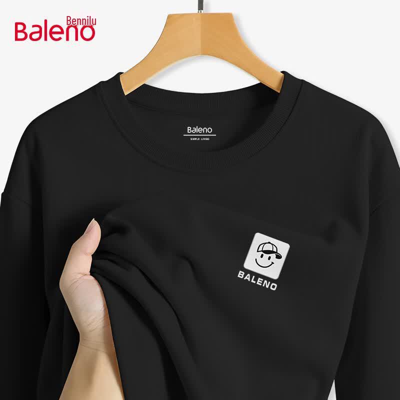Baleno Men's JPB Smile Tag Crewneck Sweatshirt