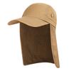 UPF 50+ Fishing Sun Cap with Neck Flap Wide Brim Fishing Sun Hat for 55-60cm Head Circumference Adjustable Sun Cap Travel