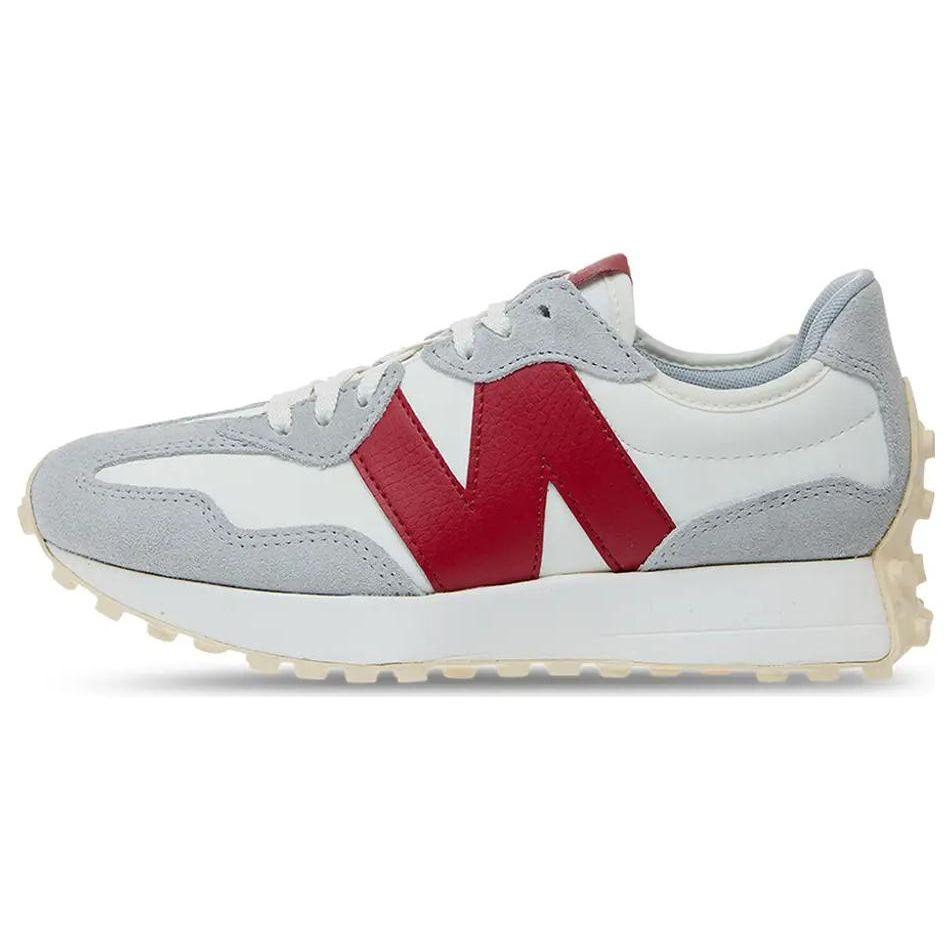 New Balance 327 Pelēks Sarkans (Sieviešu)