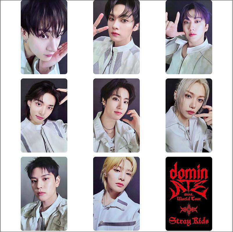 K-POP Stray Kids LOMO Card DOIT Small Card World Tour Set Card KARMA Card Felix Bangchan HAN Peripheral Collection Card
