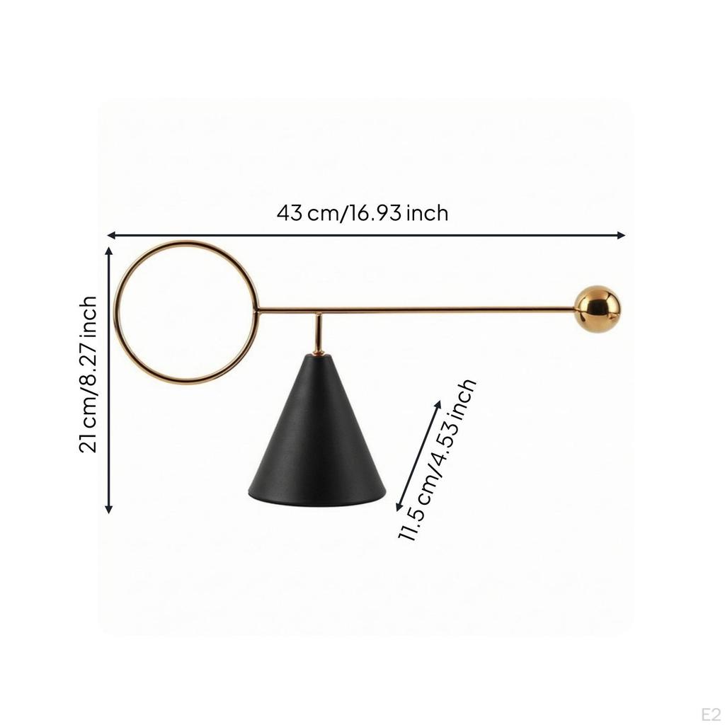 Abstract Display Decorative Piece Creative Geometric Sculpture Stylish