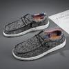 Men Shoes Casual Canvas Loafers Shoes Light Breathable Flats Leisure Male Vulcanized Shoes Walking Sneakers Plus Size 39-46