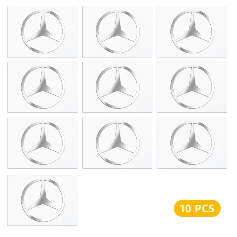 Car 3D Metal Stickers Auto Logo Decals Styling For Mercedes Benz GLK GLA A B C E Class C180 S200 S300 W176 W246 W205 W213