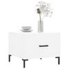 VidaXL Coffee Tables 2 Pcs White 50x50x40 Cm Engineered Wood 829397