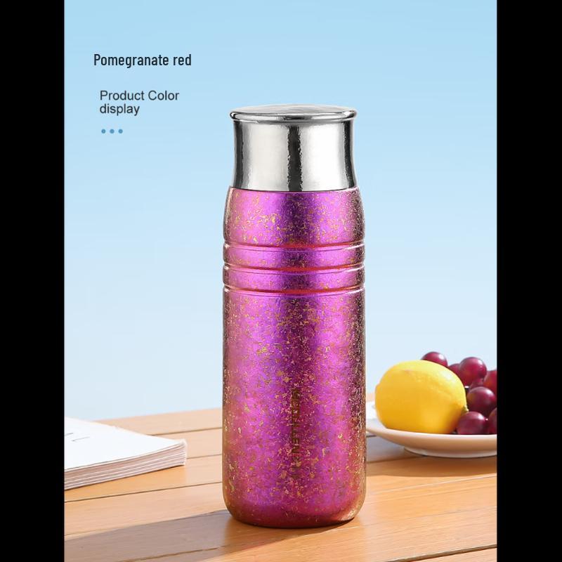MCCULLEN Enamel Series Pure Titanium Magnetic Tea Tumbler