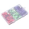 210pcs Nail Sanding Bands Dead Skin Removal Professional Nail Polishing Bands with 2pcs Mandrels 80 