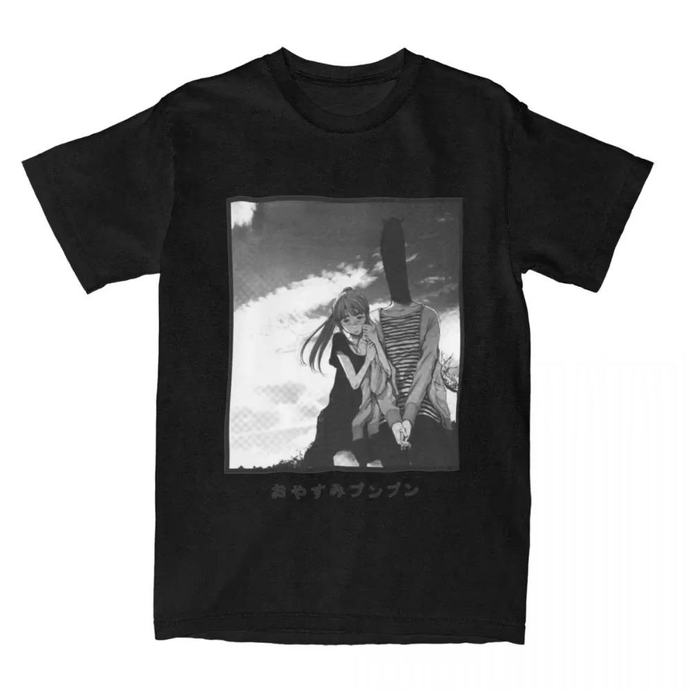 Men Women's Goodnight Punpun Aiko Tanaka Graphic Printed Tee Shirt Accessories Casual  Manga T Shirt Tee Clothing