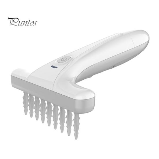 

Электрическая щетка для распутывания шерсти домашних животных, расческа для удаления колтунов подшерстка домашних животных с защитой от отключения питания для собак и кошек 1pc белый