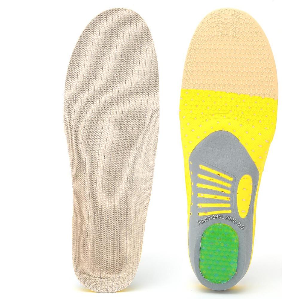 A pair 29.4x9.8cm EVA Arch Support Insoles Daily Running and Basketball Sports