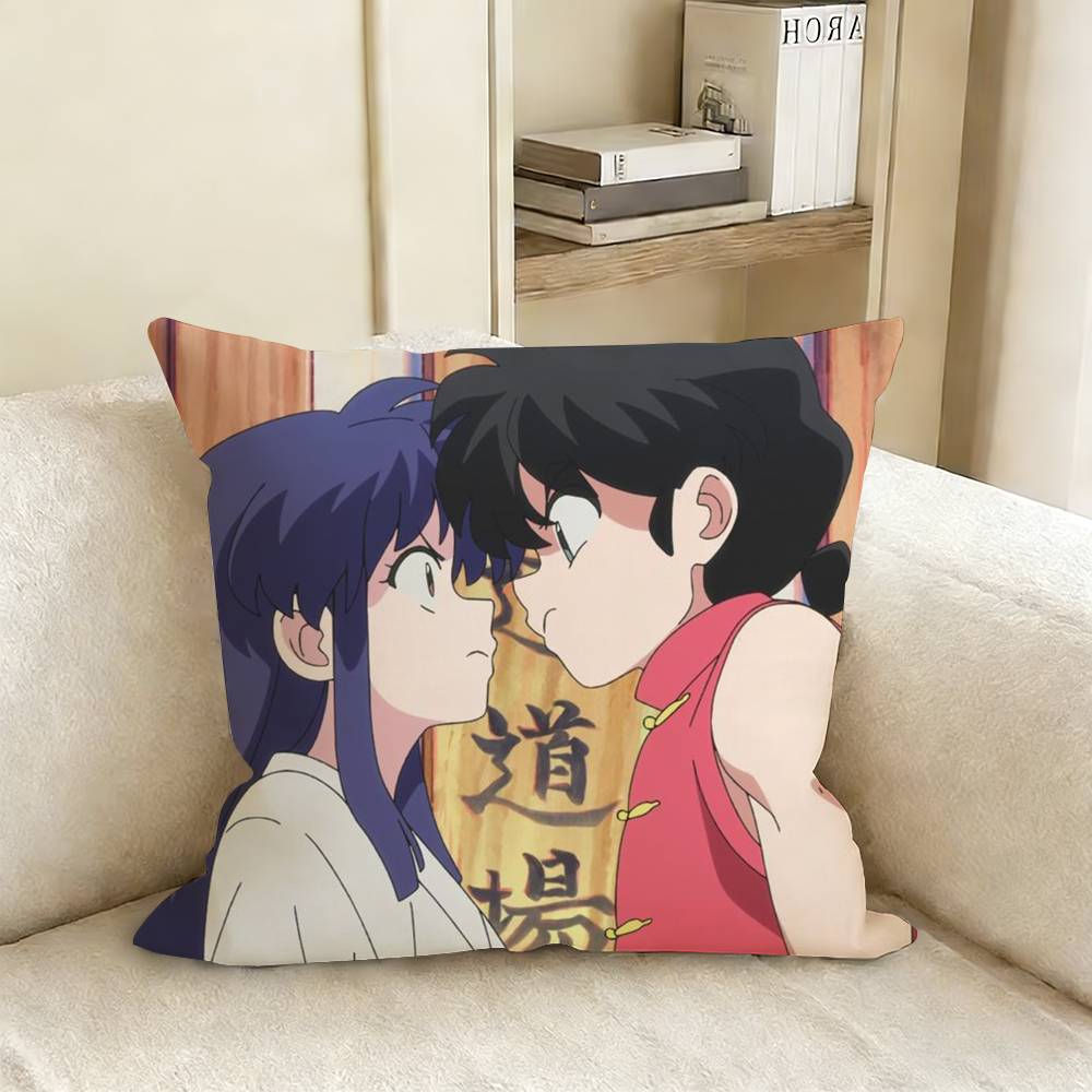 Cool R-Ranma1 2 Pillow Case Living Room Sofa Cushion Cover Suitable For Home Bedroom Room Decoration