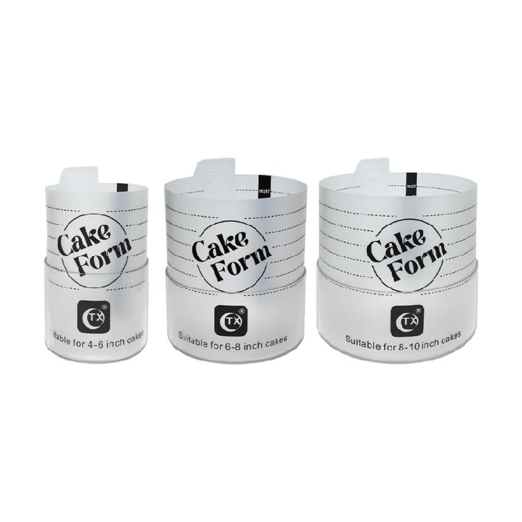 Round Cake Pan Liner Stand Nontoxic