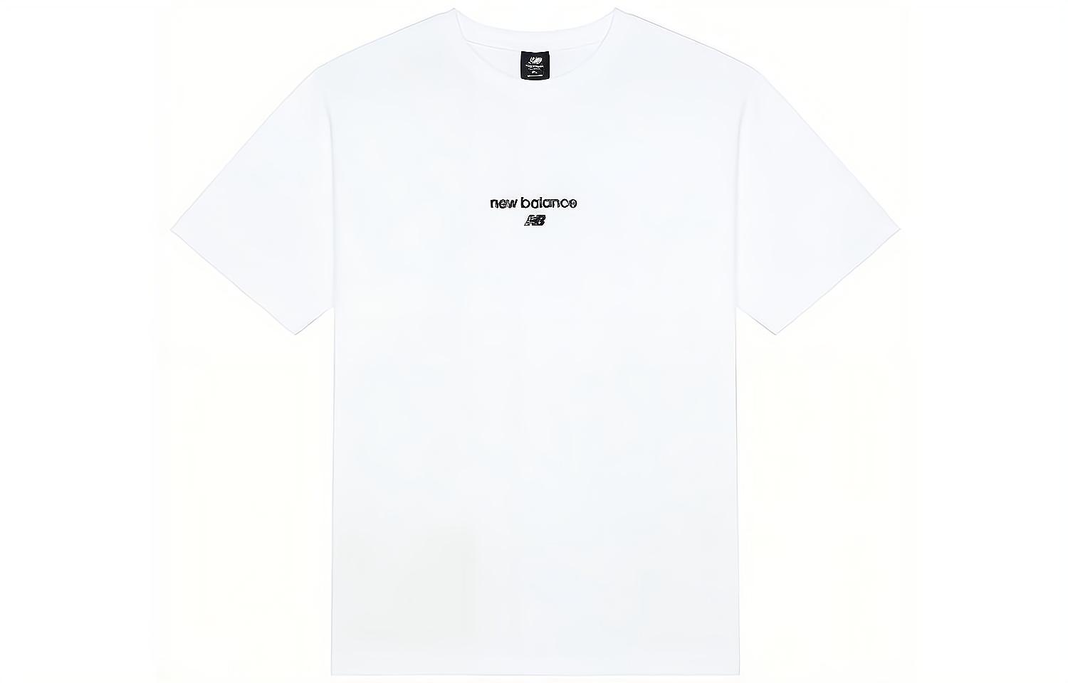 New Balance T Shirt Unisex White AMT22354-WT XXL