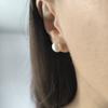 Silver Earrings with Natural Pearls (2207399)
