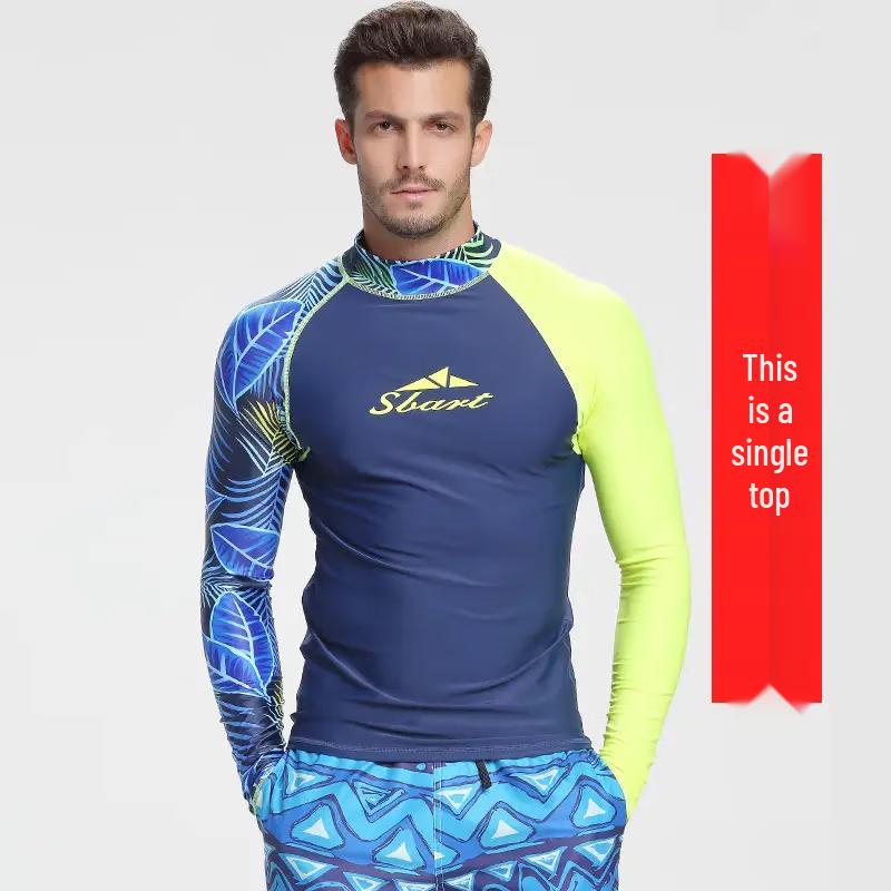SBART Men s Rash Guard Diving Suit Top L