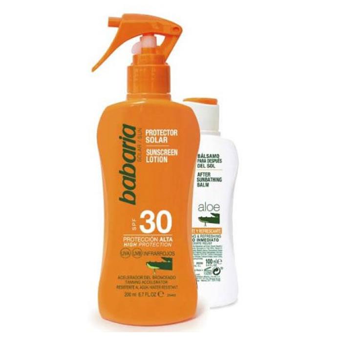 

Babaria Sunscreen Lotion Spf30 Спрей 200мл Набор 2 шт.