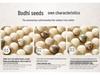 Universal Ventilated Car Seat Cushion with Cool Wood Beads, Breathable for All Seasons