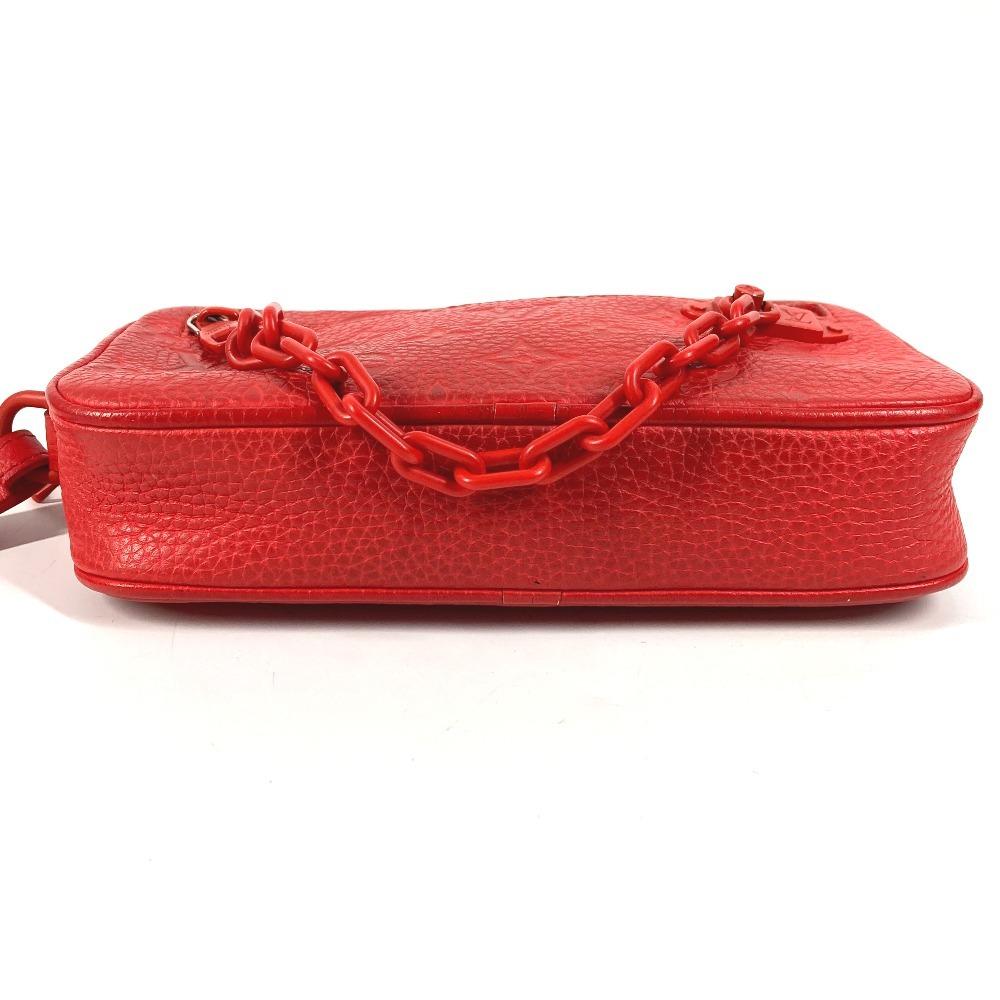 Louis Vuitton M53555 MonogramEmpreinte Pochette Volga Clutch Bag with Strap