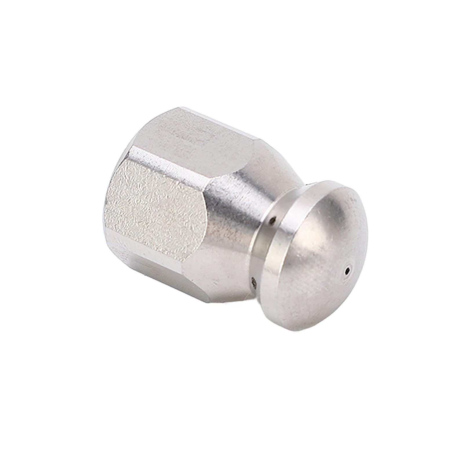 

Насадка для мойки высокого давления 5000 фунтов на квадратный дюйм, насадка для прочистки труб, чистящая насадка, насадка-джеттер из нержавеющей стали, круглая головка, 1 передняя 1 задняя