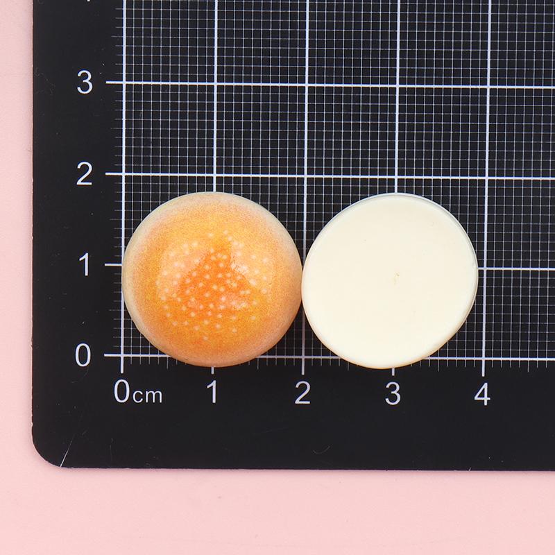 10/100Pcs Simulation Bread Resin Cabochon Flatbacks Fit DIY Scrapbooking Crafts Hair Bow Center Accessories Dollhouse Deco Parts