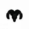 Dodge Journey & Caliber Sheep Head Metal Car Sticker Badge
