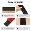 1PC 1X4cm Self Adhesive Carpet To Tile Edging Trim Strip Cuttable Threshold Cover Doorway Divider Strip Wear-resistant Fl
