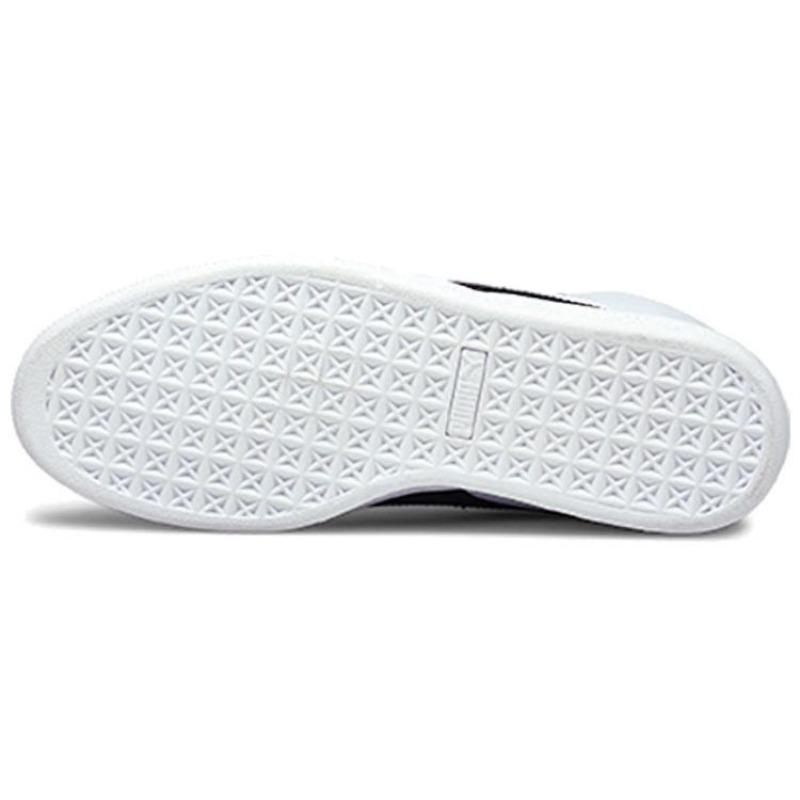 PUMA Basket Mid Xxi Men Trendy Mid Top Skate Shoes Black White 380756-03