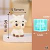 Food Grade Sheep Shaped Silicone Mold Non Stick Surface Easy Demould For Homemade Mousse Cake Chocolate Dessert Baking