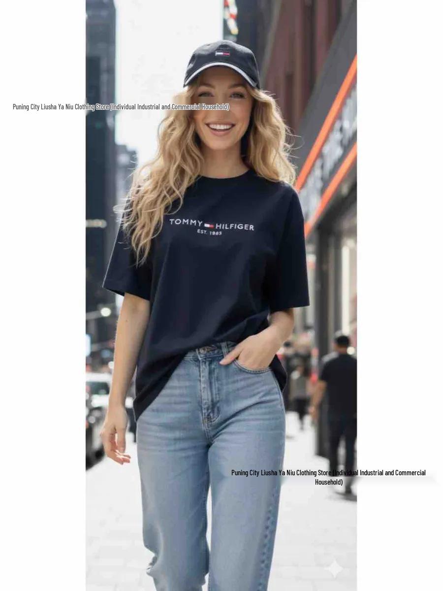 

100% Cotton Short Sleeve T-shirt: Stylish European and American Design, Comfortable Outerwear with Unique Hiphop Personality Print. XXL чёрный