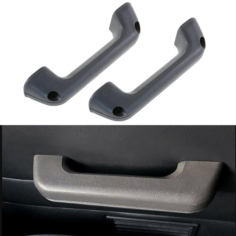 1Pair Interior Armrest Door Pull Handle Gray For Nissan Hardbody D21 D22 1986-1997 / Datsun 720 Inner Door Grab Pull 80940-15G00