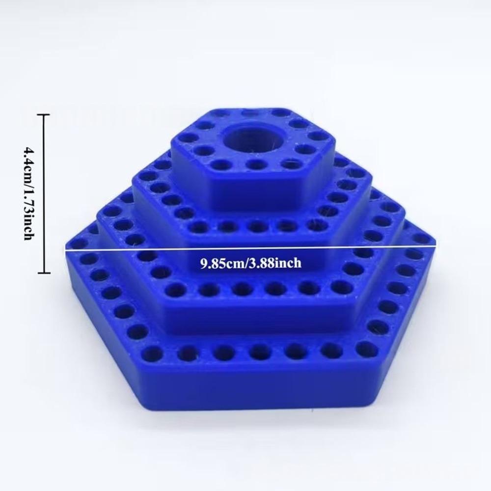 103 Holes Bit Storage Holder Ladder Shaped Drill Storage Box Screwdriver Organizer Workshop