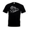 Unisex Designer Clothes Oneck Style Tops Tees Train Graphic T Shirt Steam Engine Model Railway Spotting Fathers Day Gift Top