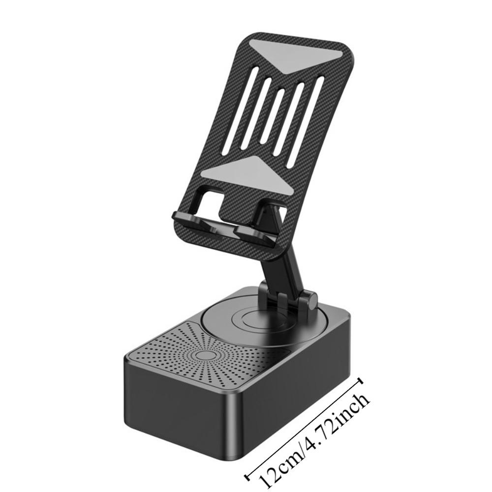 Foldable 3 In 1 Phone Bracket Non-slip Wireless Speaker Phone Holder  Watching TV Phone Support