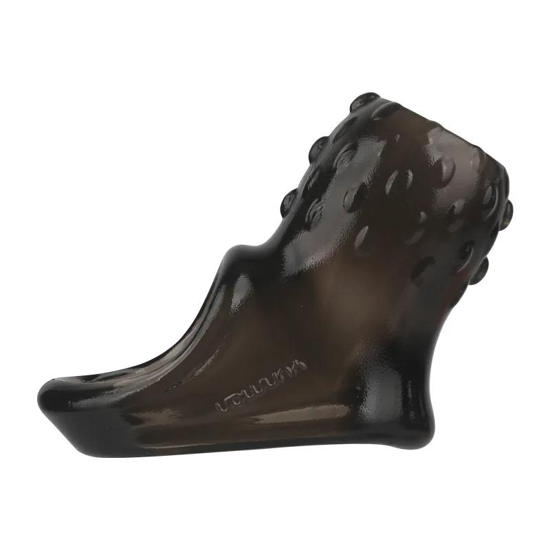 Anneau de pénis pour homme, éjaculation retardée, agrandissement du pénis, fixation du pénis, Cage de chasteté, anneau de manchon de pénis, jouets sexuels pour hommes