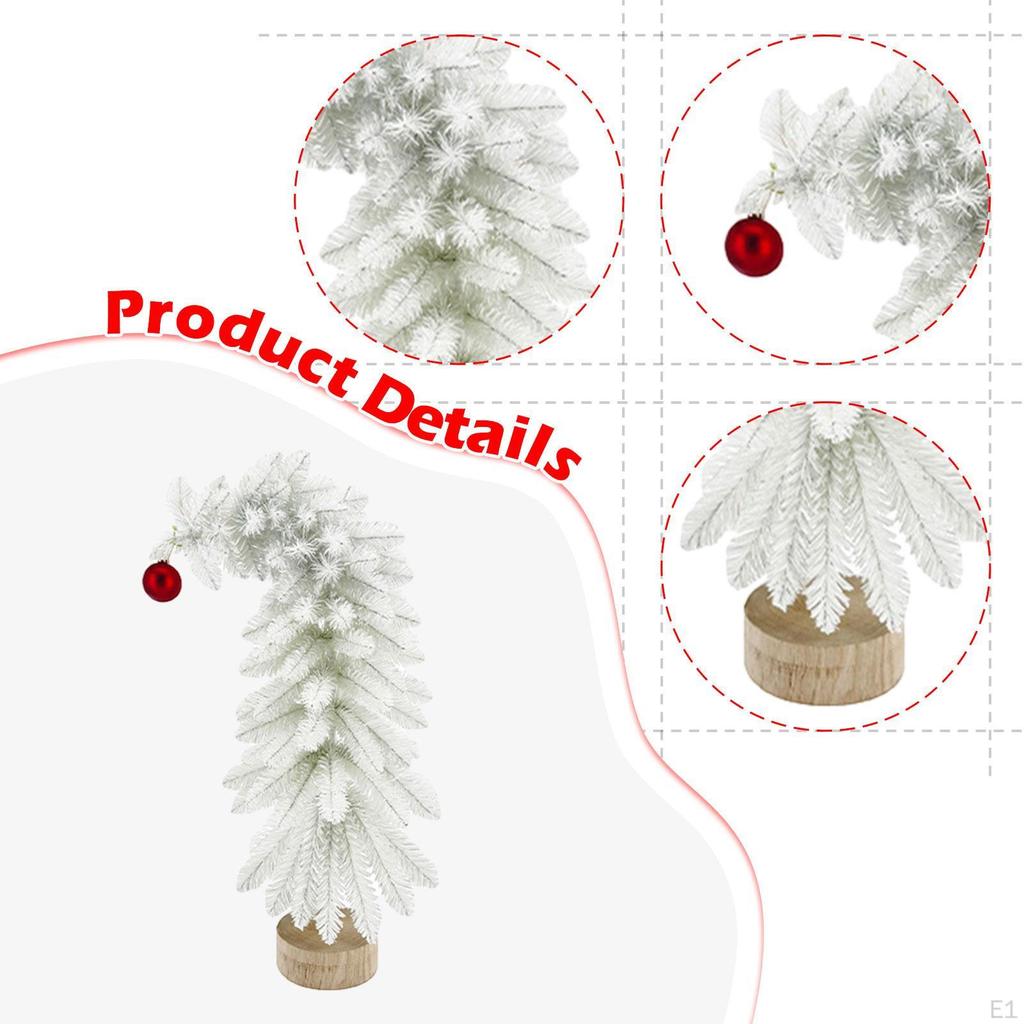 Mini Christmas Tree for Tabletop Decoration, Centerpiece Office And Home