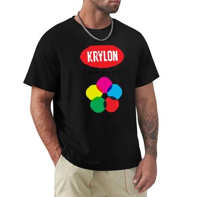 Peinture en aérosol Krylon T-shirt 8 bits mode chemises surdimensionné t-shirt personnalisé t-shirts personnalisé hommes chemise d'entraînement