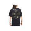 Nike ISPA Series Minimal Letter Logo Print Crew Neck Casual Short Sleeve T-Shirt Men Tops Black DV0687-010