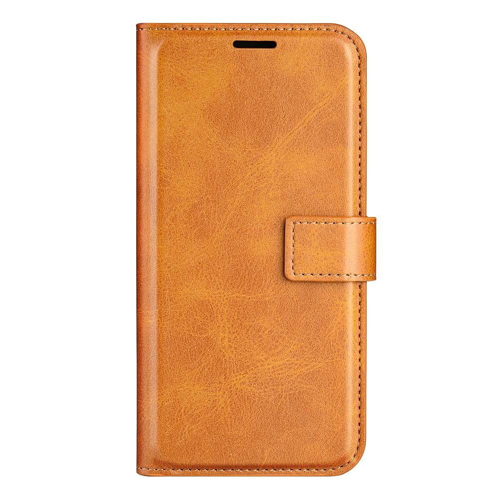 For Samsung Galaxy A16 5G/A16 4G Stand Case Anti-Scratch Calf Texture Leather Phone Cover