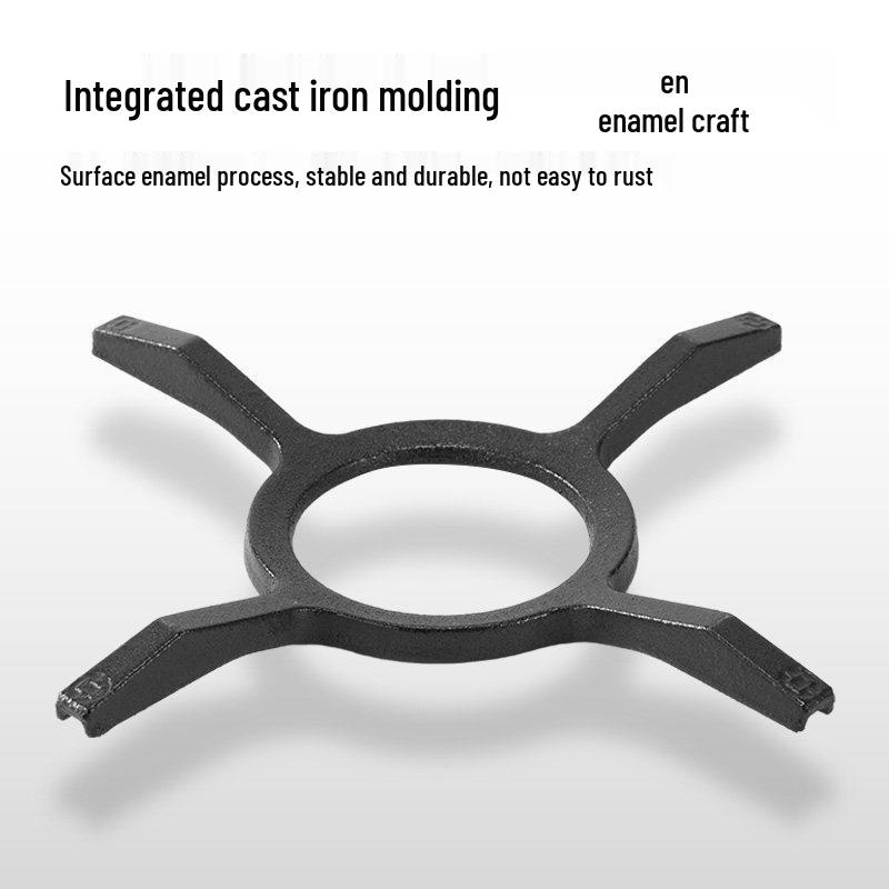 In-Stock Non-slip Gas Stove Rack: Fits Small Pots, Soup & Milk Pots, Household Natural Gas Accessories.