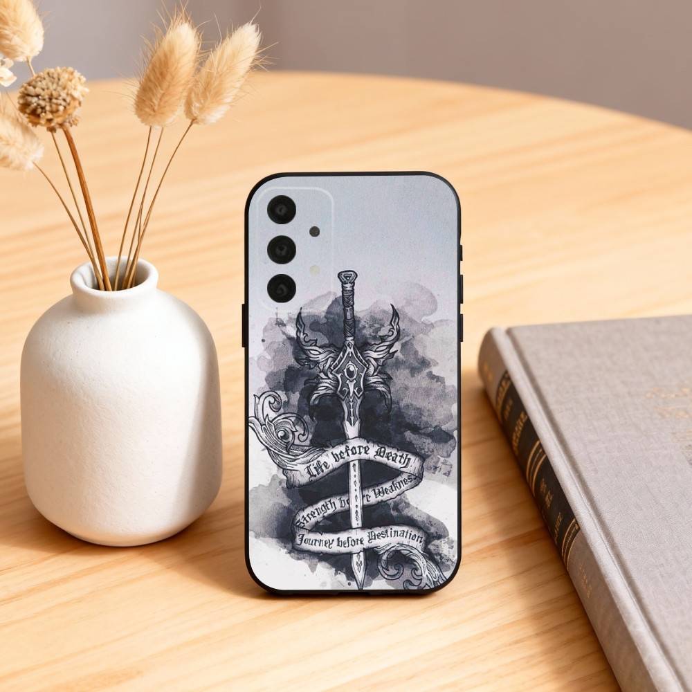 

T-The S-Stormlight Archive Phone Case For Samsung S25,24,23,22,30,21,10,9,Ultra,Plus,Lite,FE,4,5 G Soft Black Case Samsung S235G