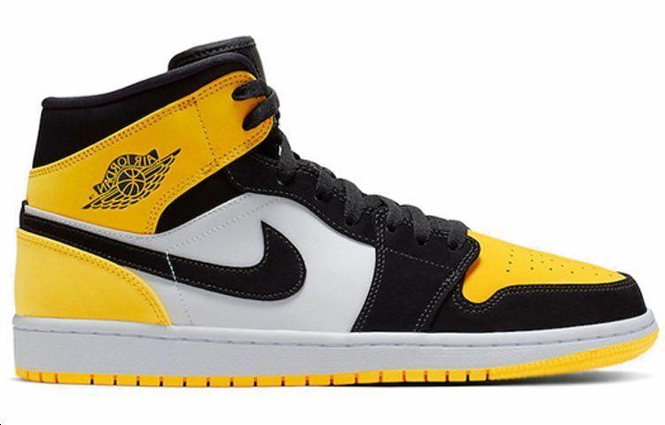 Jordan 1 Mid 'Yellow Toe Black' 852542-071
