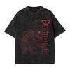 Death Note Manga TShirt Size L Lawliet Graphic Print Washed Loose Short Sleeve Soft for Men and Women Comfortable TShirt
